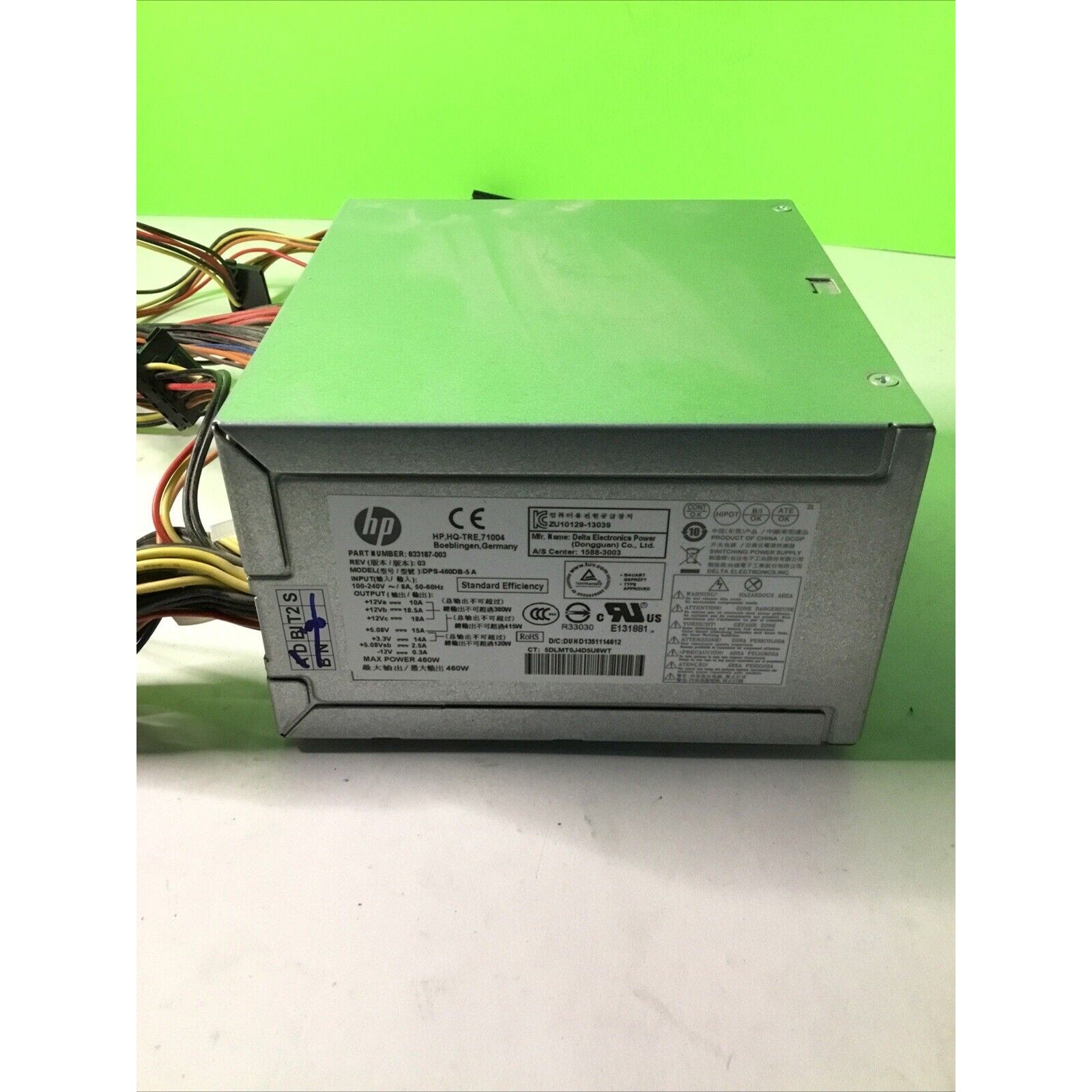 HP Power Supply 460W DPS-460DB-5 A | 633187-001