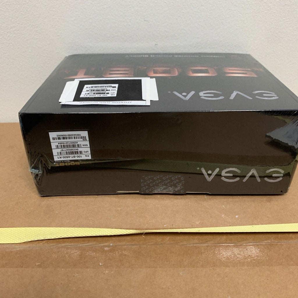 EVGA 500 BT, 80+ Bronze, 500W, Power Supply 100-BT-0500-K1 - Brand New