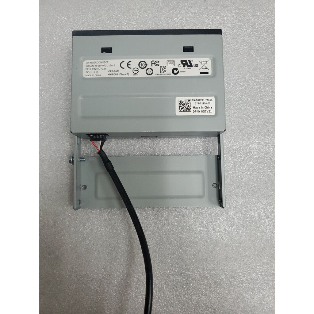 Dell Internal Media Flash Card Reader 0G7V21 with cable