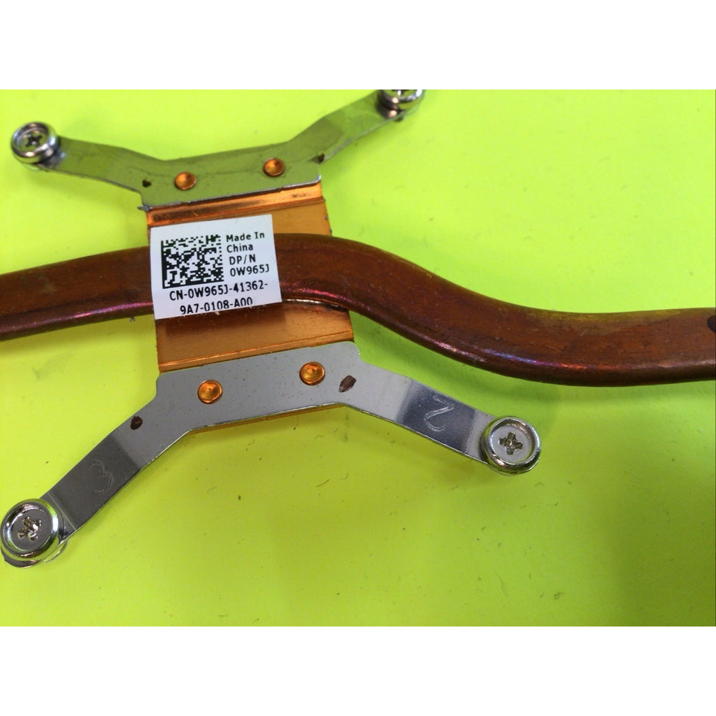 Dell Studio 1555 1557 Laptop Cpu Cooler HEATSINK Only 0W965J W965J