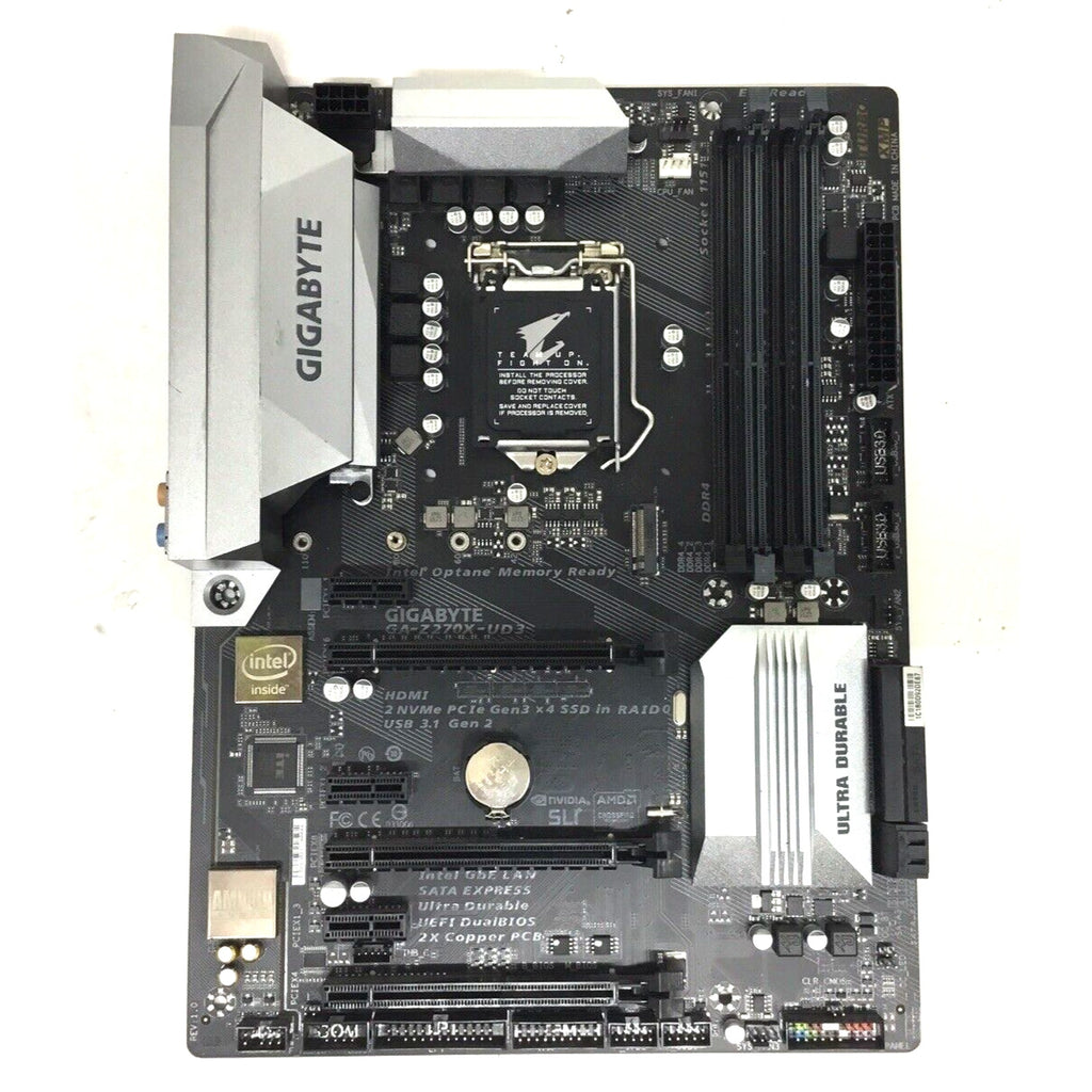READ GIGABYTE GA-Z270X-UD3 Motherboard LGA 1151