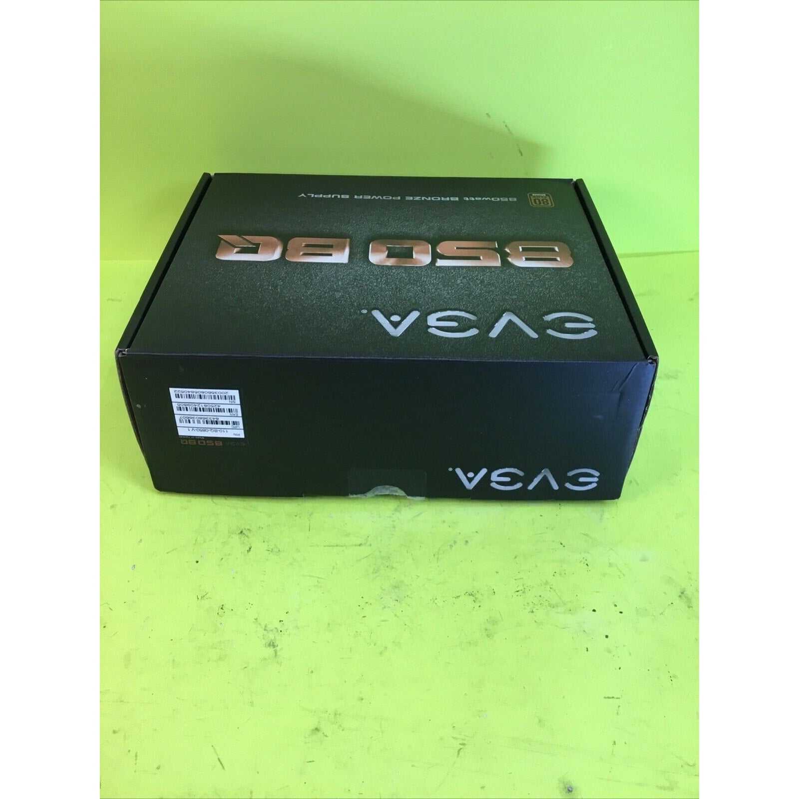 EVGA SuperNOVA 850 BQ 850W 80 Plus Bronze EMPTY BOX ONLY