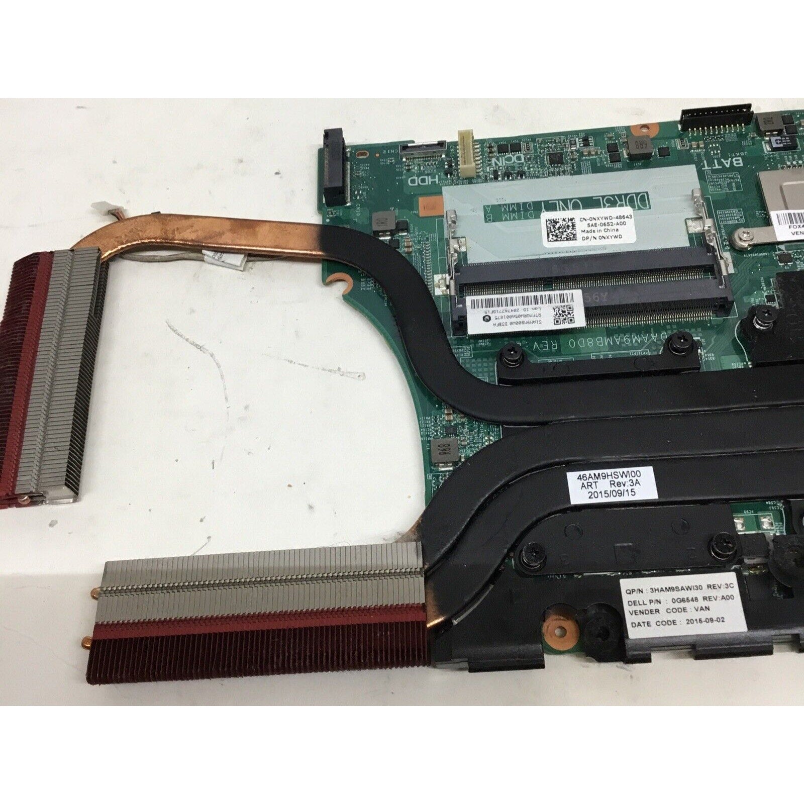 Dell Inspiron 15.6" 15 7559 OEM i5-6300HQ 2.3GHz GTX960M Motherboard 1P4N7 NXYWD