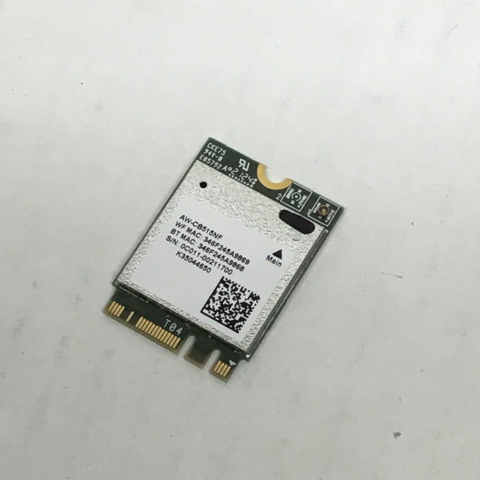 Genuine AW-CB515NF REALTEK RTL8821CE M.2 PCIe WiFi 5 802.11ac Bluetooth5.0 Card