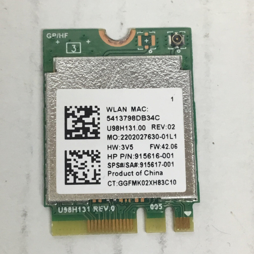 HP Genuine Laptop WiFi Wireless Card RTL8188EENF 915616-001