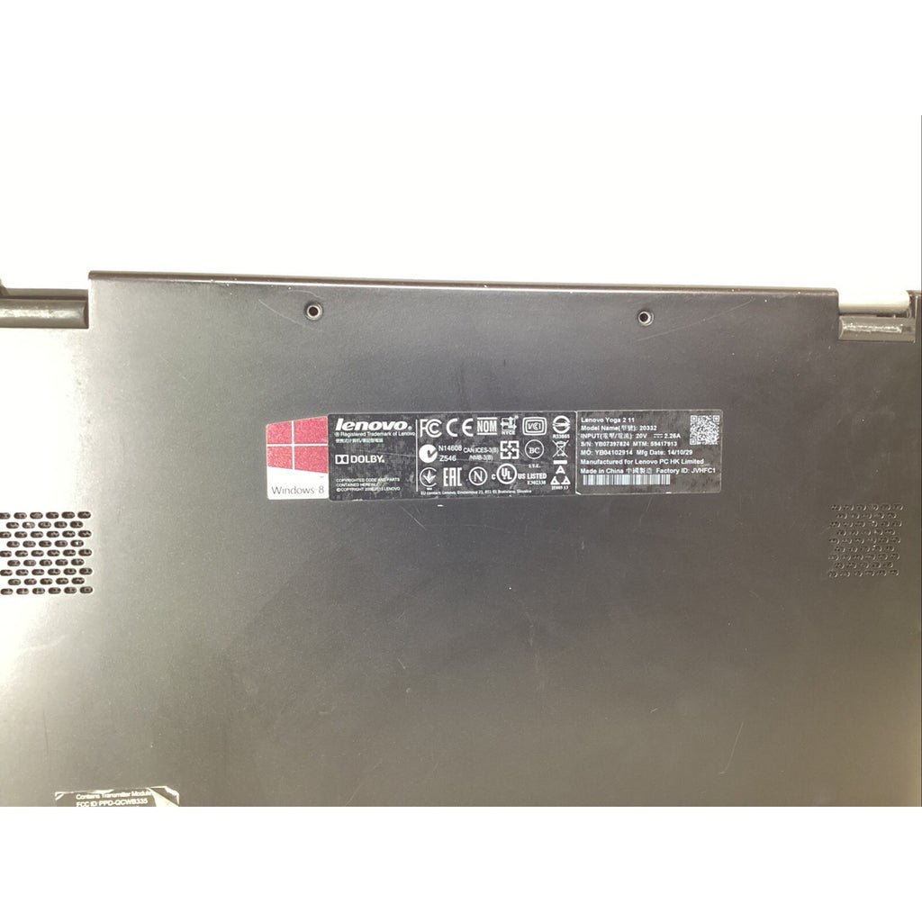 Lenovo Yoga 2 11 20332 4GB RAM 500GB HDD - For Parts (Read)