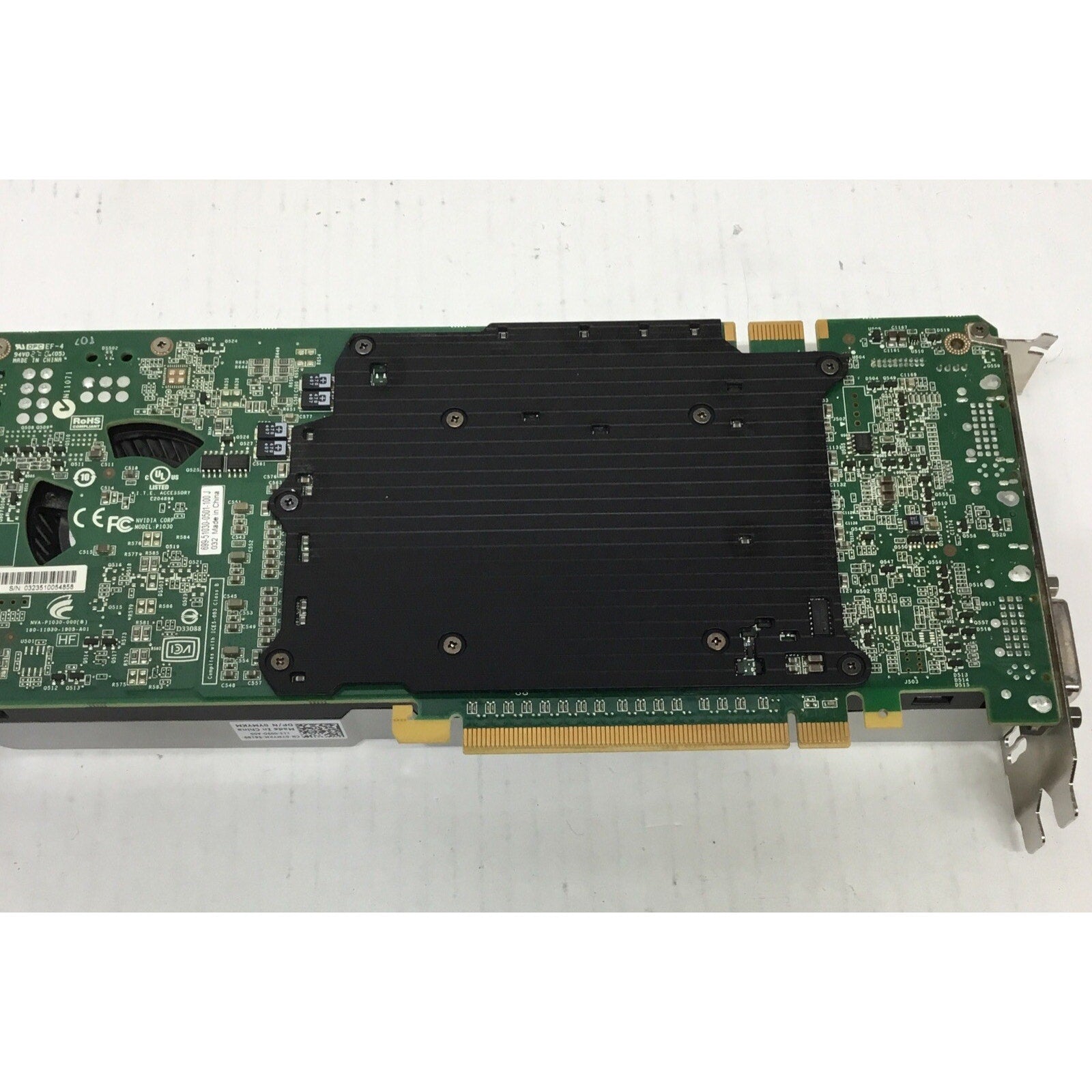 Nvidia Quadro CN-0YMYKM 2.5GB GDDR5 PCI-E DVI Graphic Card