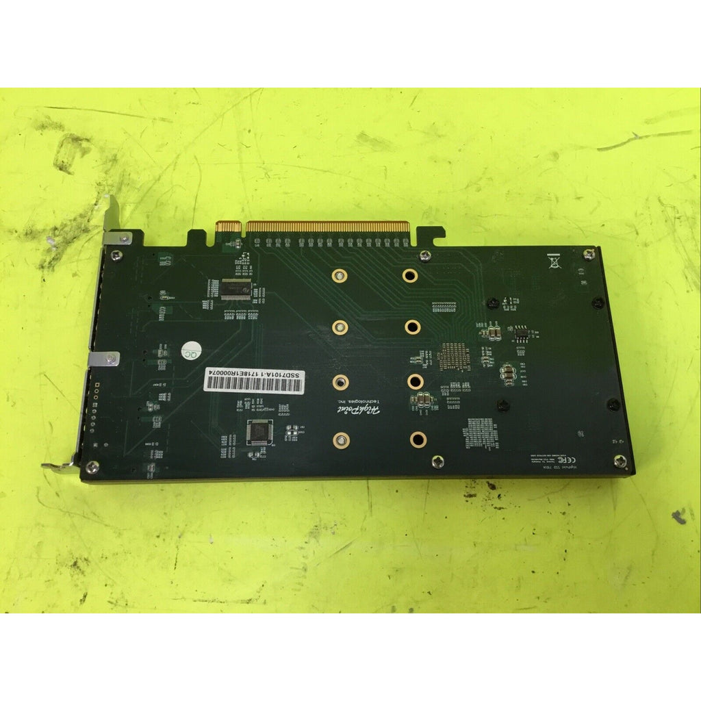 High Point SSD7101A-1 4x M.2 NVMe Ports to PCIe RAID Controller
