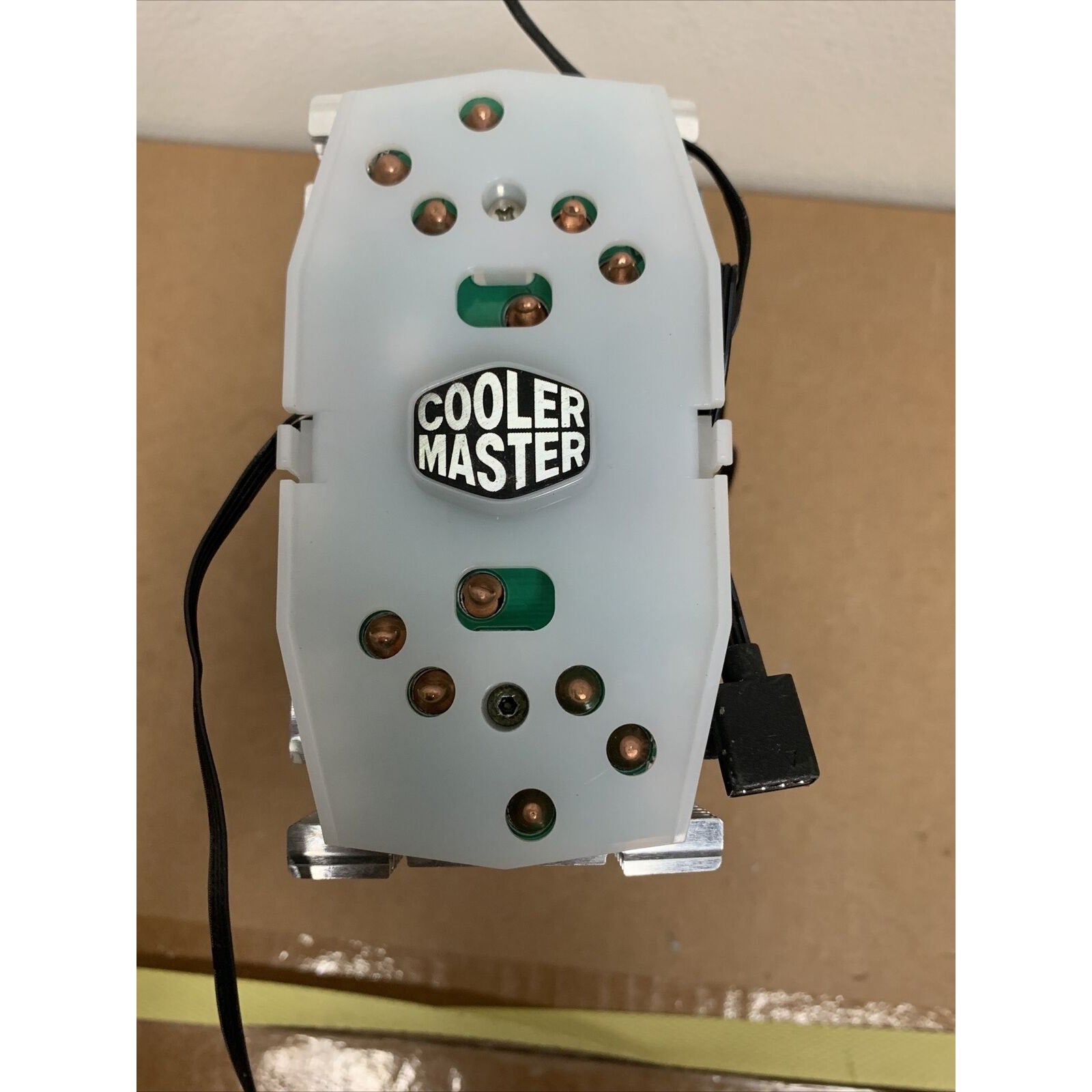 Cooler Master Heatsink With Top LEDs - Bent / Damaged / For Parts Only