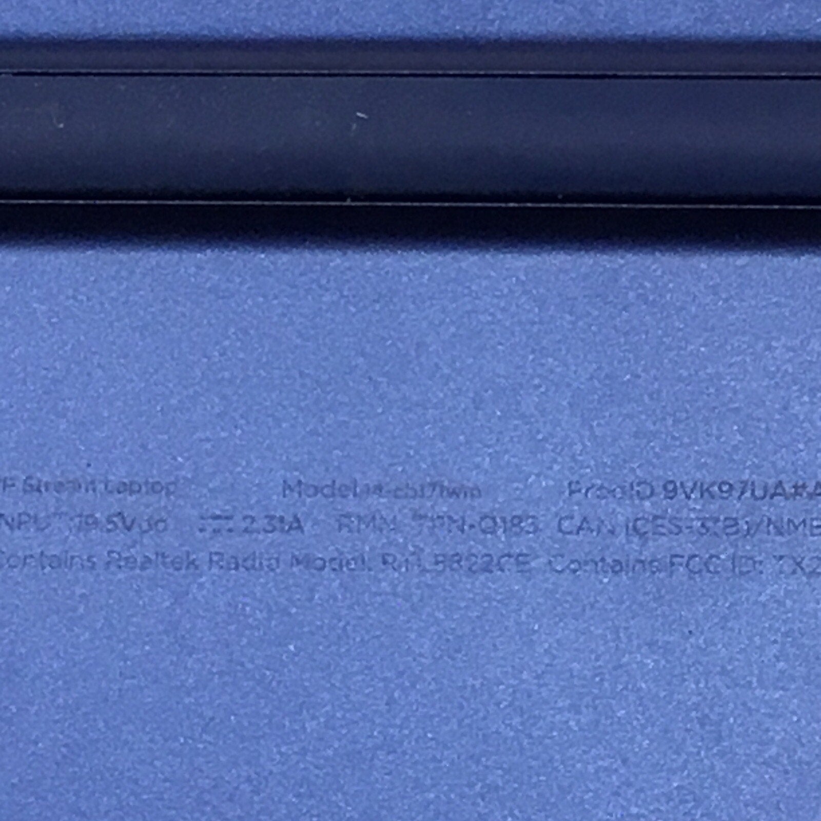 HP STREAM 14-CB161WM 32GB/4GB/1.6GHZ INTEL EMMC 14"