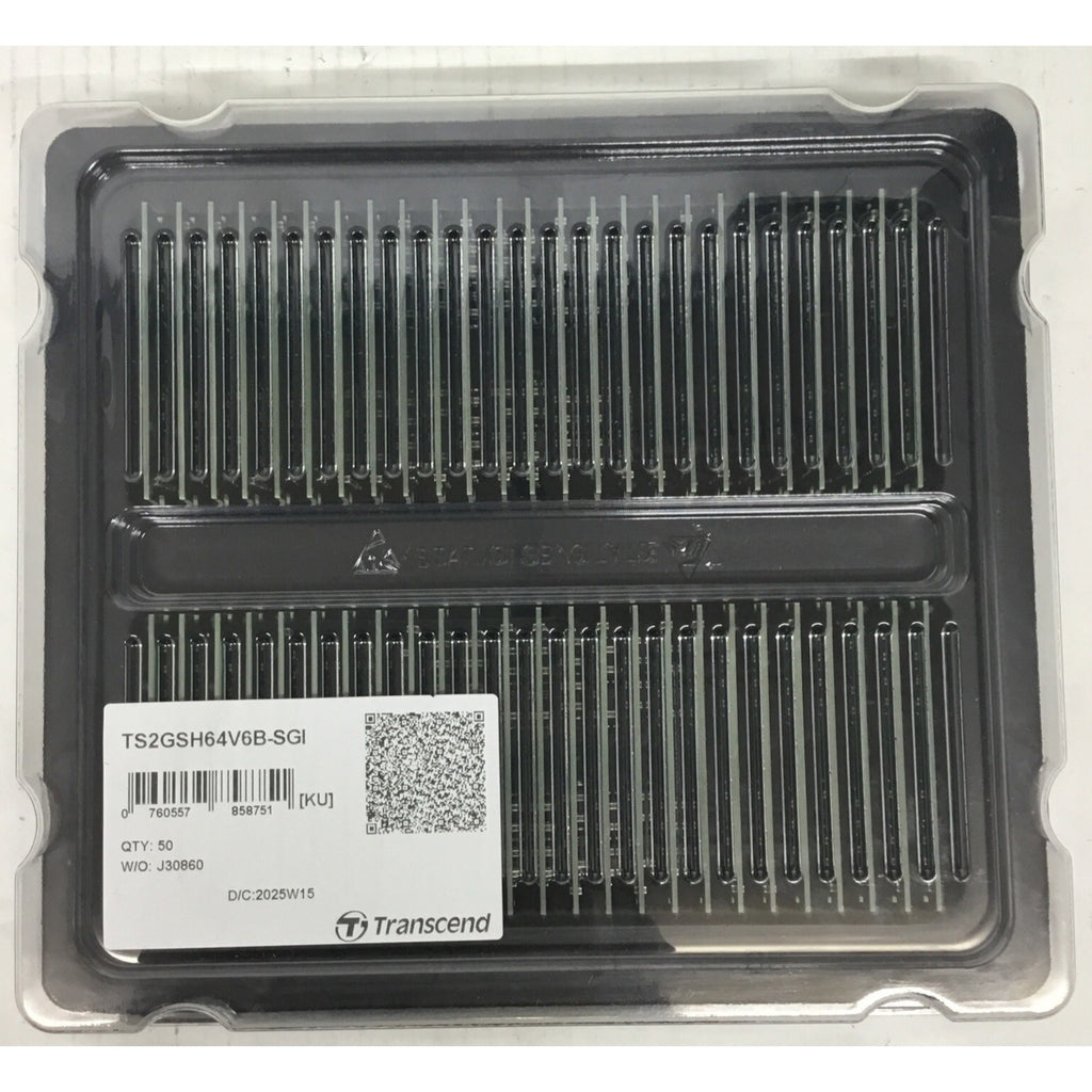 Lot of 50 NEW OEM Transcend x 8GB DDR4 2666 SO-DIMM Ram