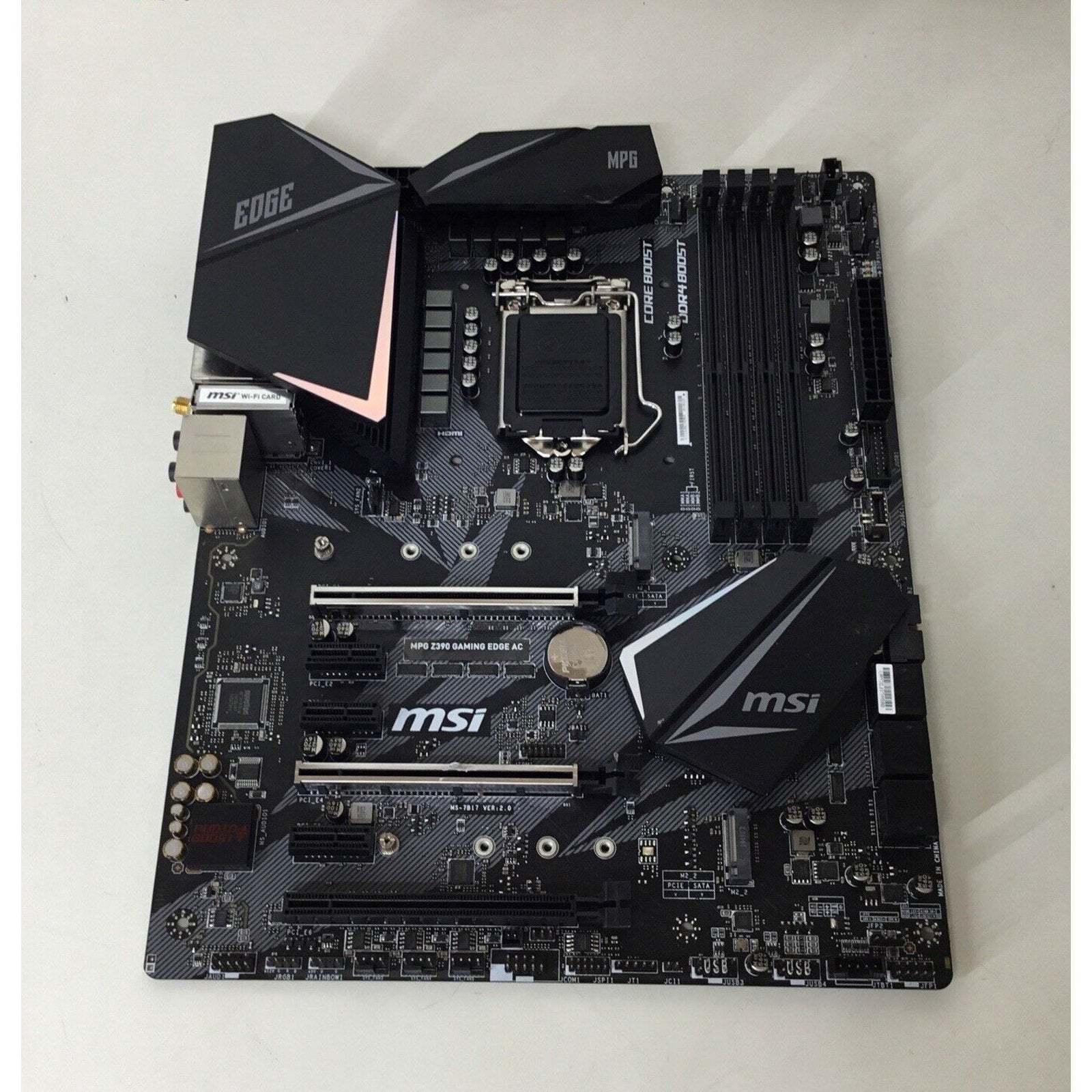 MSi MPG Z390 Gaming Edge AC Motherboard - For Parts