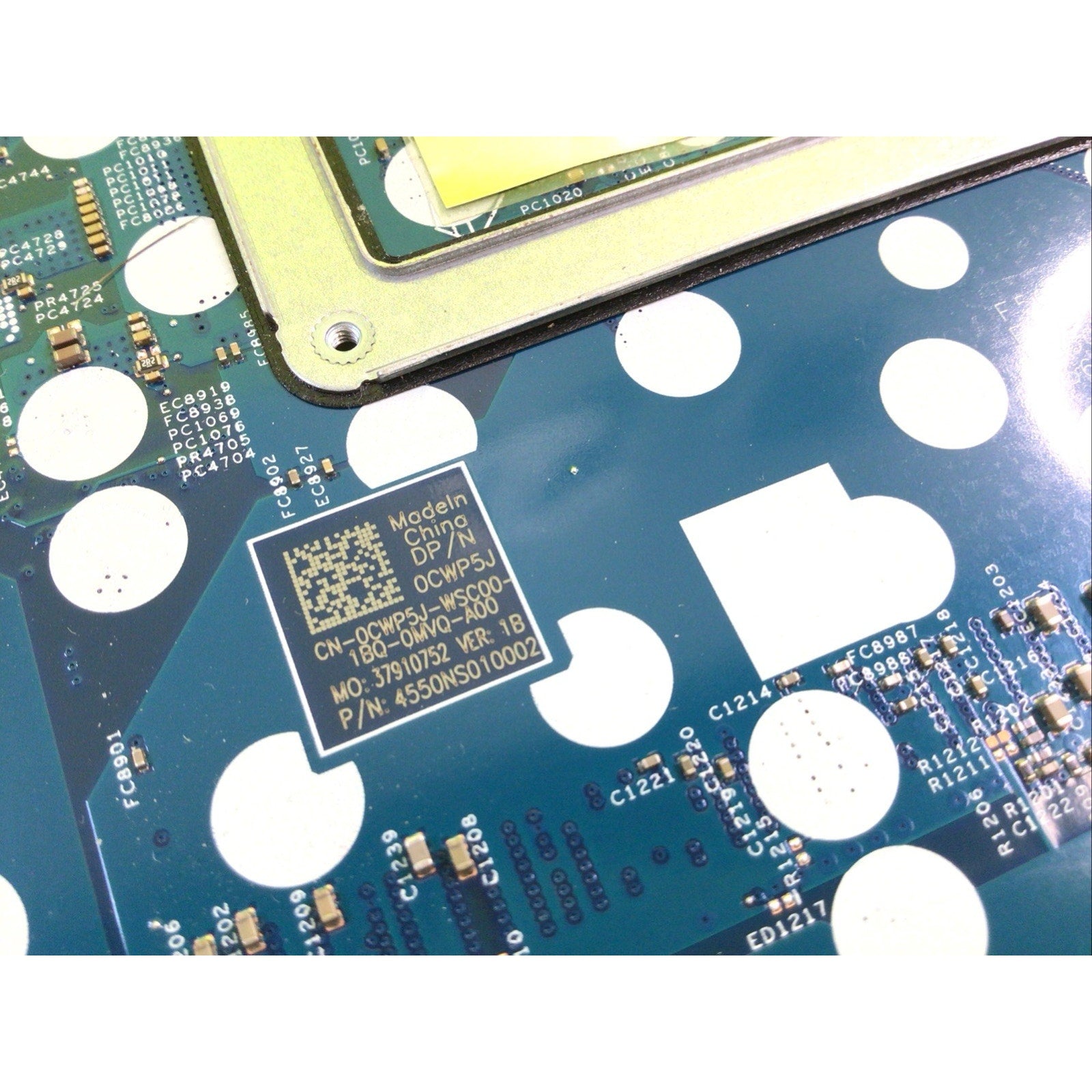 Dell Latitude 5521 Intel Core i7-11850H 2.5GHz Motherboard 0CWP5J CWP5J