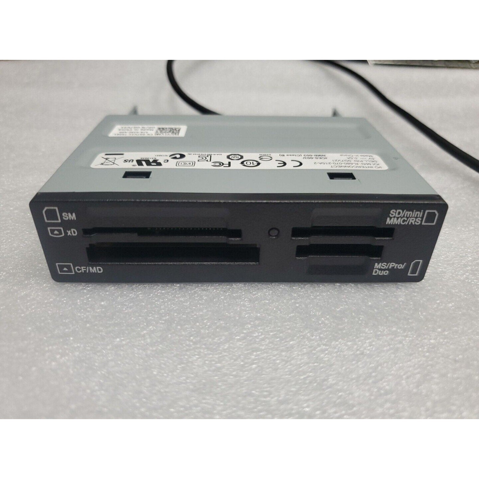 Dell Internal Media Flash Card Reader 0G7V21 with cable