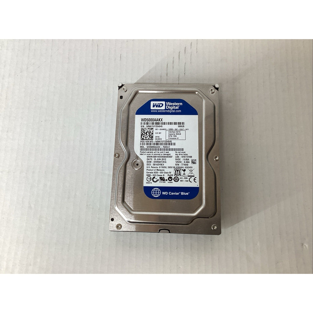 Western Digital Blue WD5000AAKX-753CA1 500GB SATA 7200RPM 3.5" Hard Drive 0K4MC0