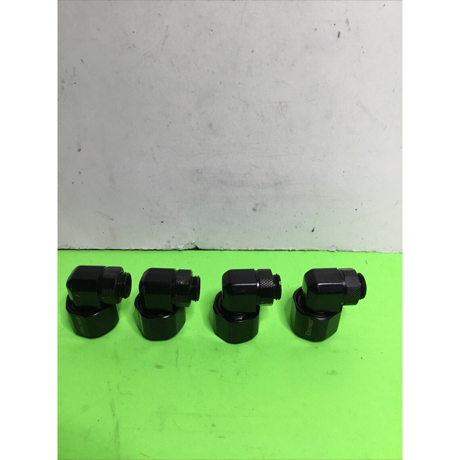 Koolance 4 Pcs of Angled 90 Degree Rotary Fitting Male to Female