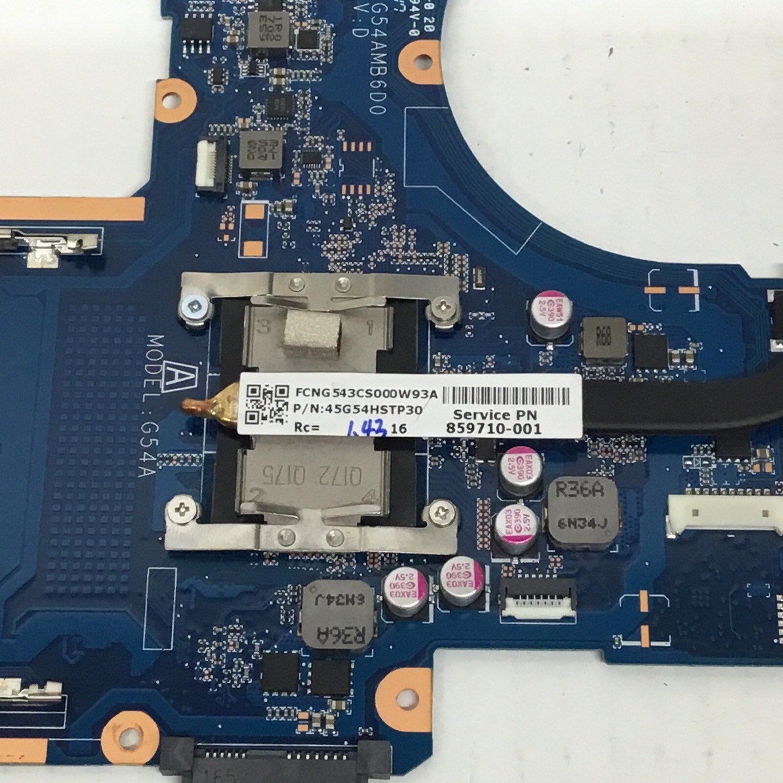 For Parts HP Pavilion 15-AW A12-9700P 2.5Ghz Motherboard DAG54AMB6D0 862978-601