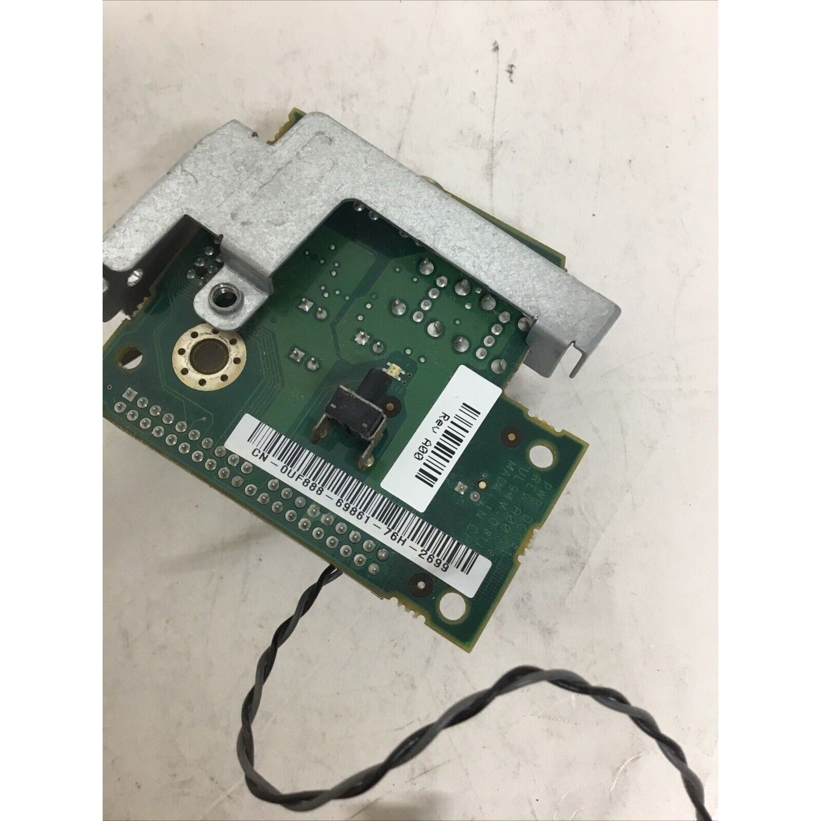 Dell UF888 0UF888 OR 0XW055 XW055 USB Audio I/O Panel Assembly