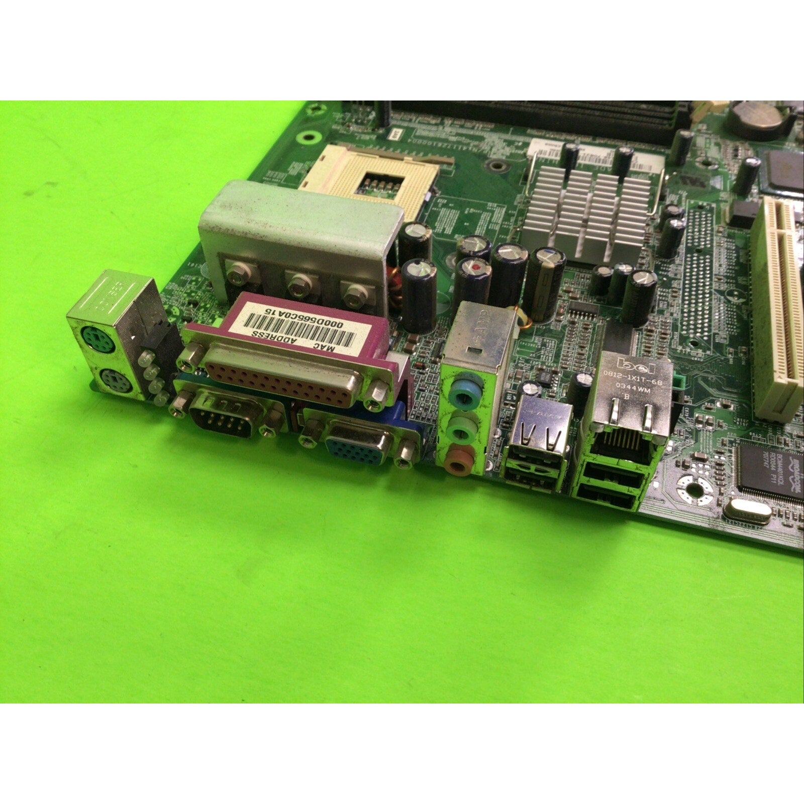 Dell Dimension 2400 160L Motherboard G1548 0G1548 Socket 478 with 640MB DDR RAM