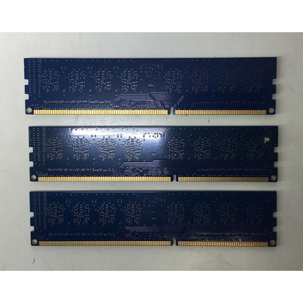 Lot of 3-Nanya 2GB 1Rx8 PC3-10600U 1333MHz Desktop Memory Ram NT2GC64B88G0NF-CG