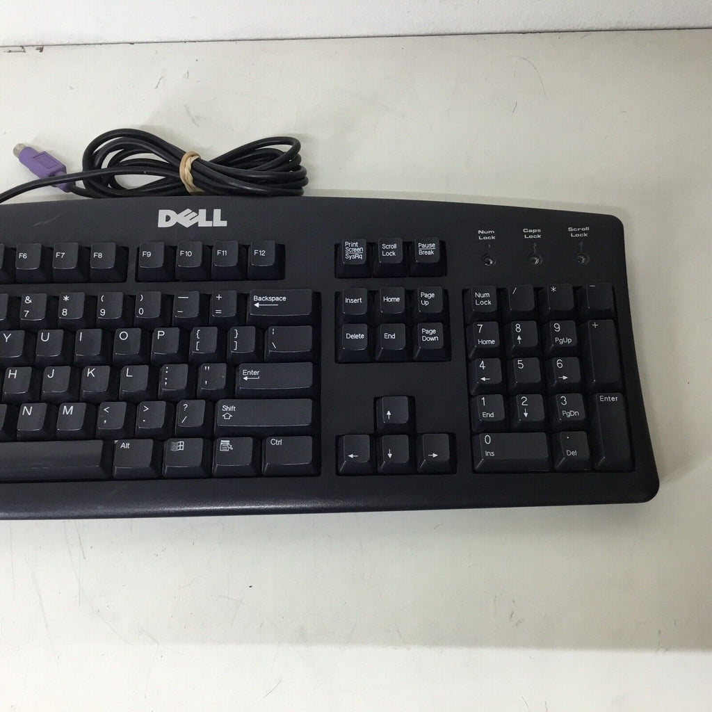 Dell SK-8110 PS/2 Wired Keyboard 07N242 7N242 Untested