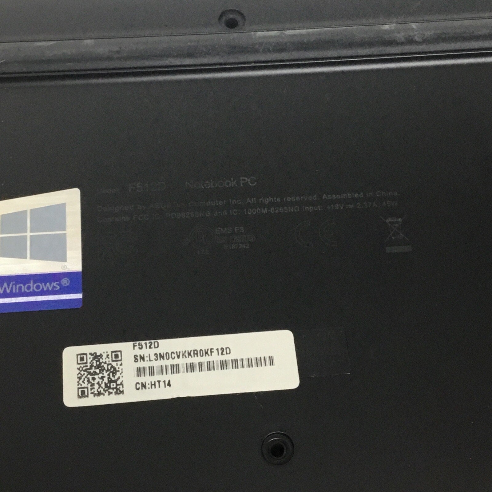 ASUS VivoBook 15 Bottom Cover Case Base Enclosure 15.6" 13N1-6TA0301 E173569 13N