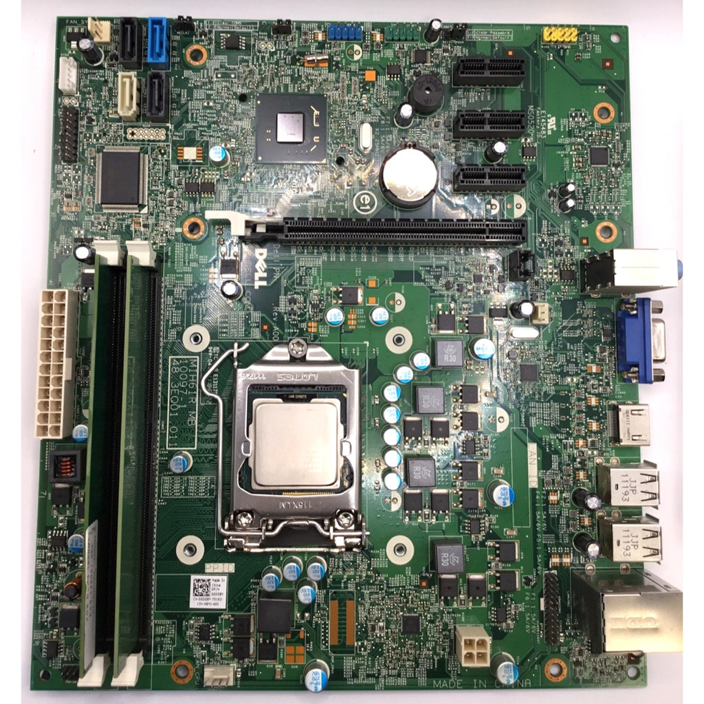 Dell 0GDG8Y Motherboard & Intel Pentium G620 CPU w/ I/O Shield