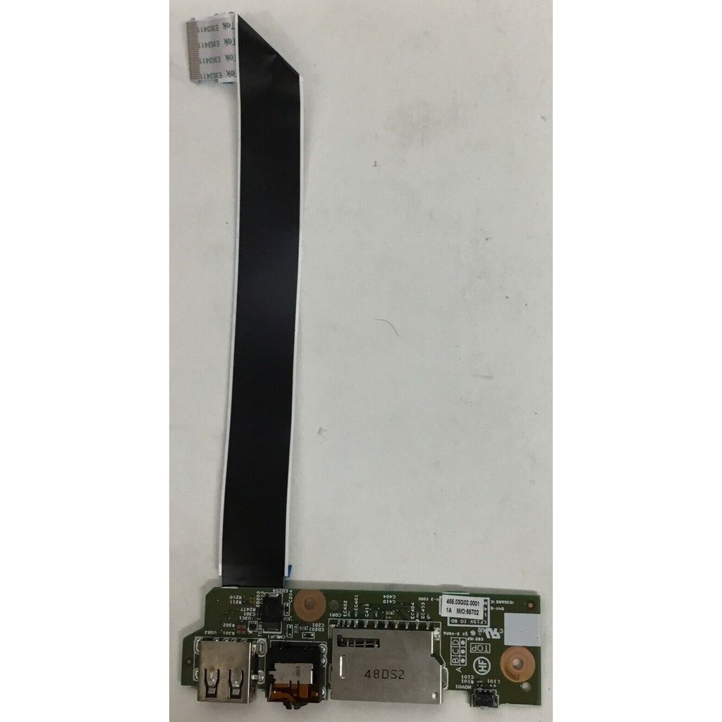 Lenovo Edge 15 80H1 15.6" USB Audio Card Reader Board w/Cable 455.03G02.0001