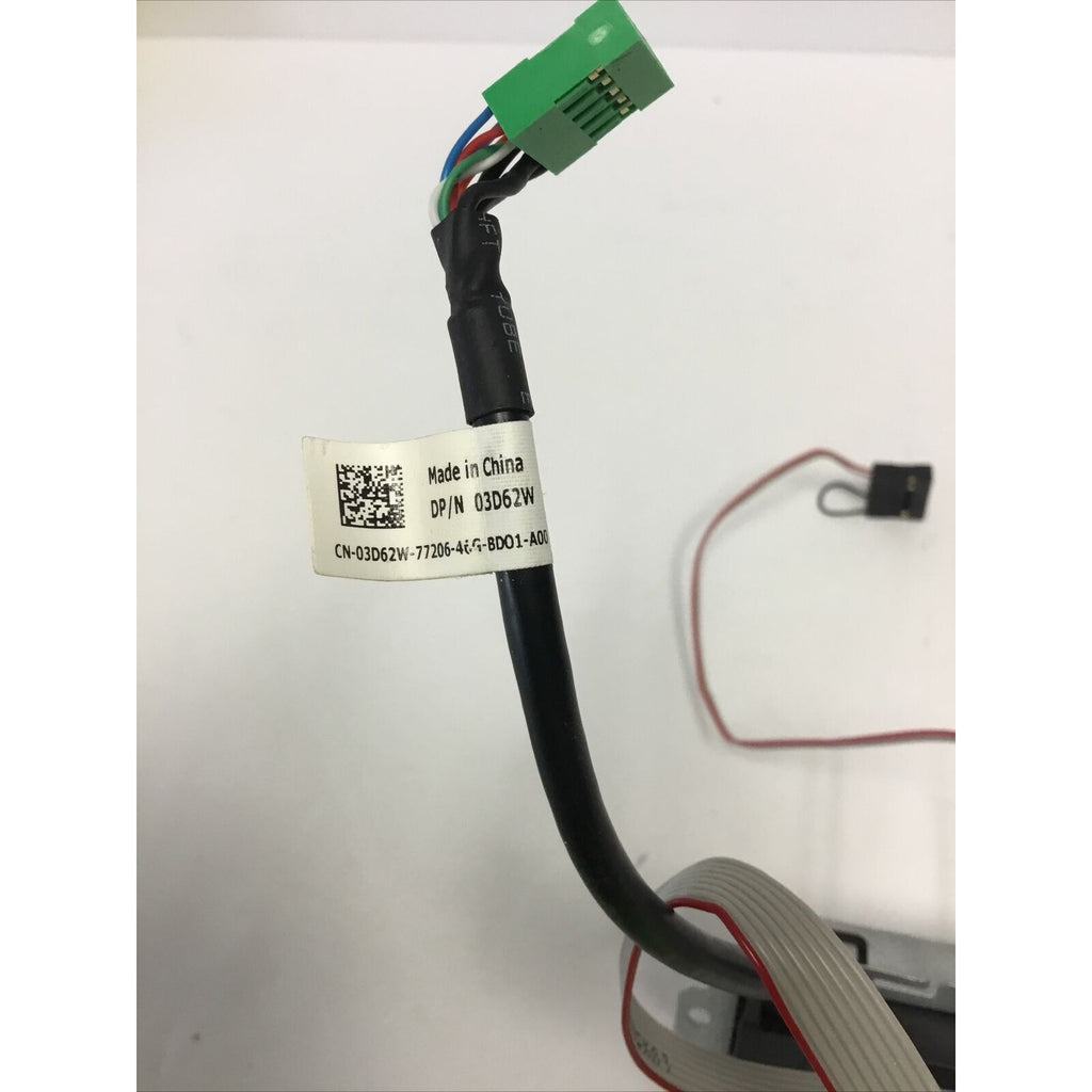 3D62W Dell Front I/O Panel USB Audio Assembly Optiplex 3020 SFF Small Form PC