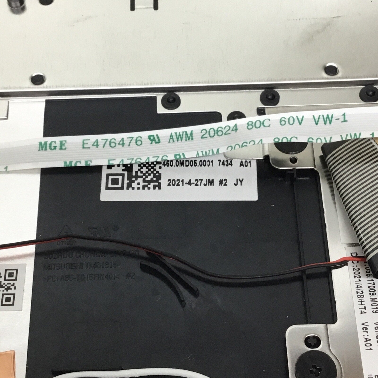 460.0MD05.0001 OEM LENOVO TOP COVER W KEYB FLEX 5-14ITL05 82HS