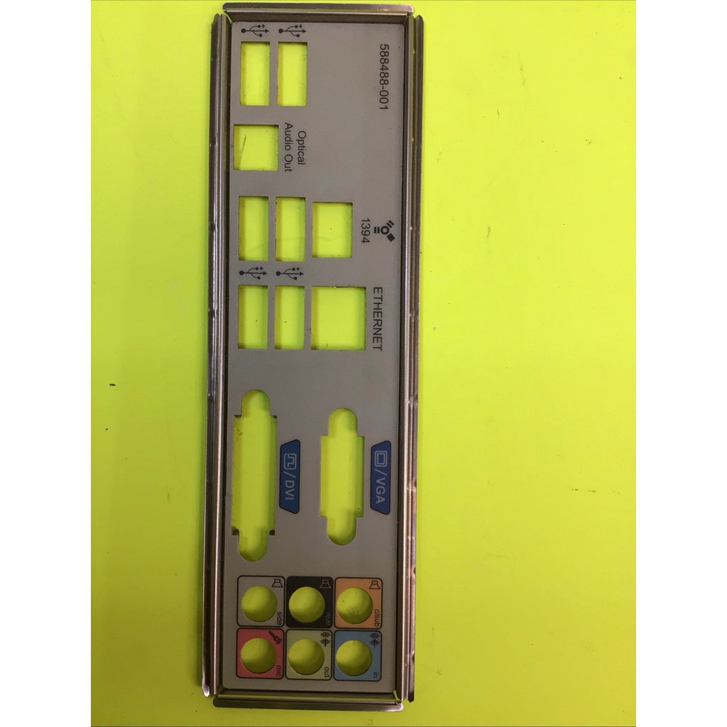 HP I/O Shield 588488-001 for Iona-gl8e Motherboard – PCPartsLV