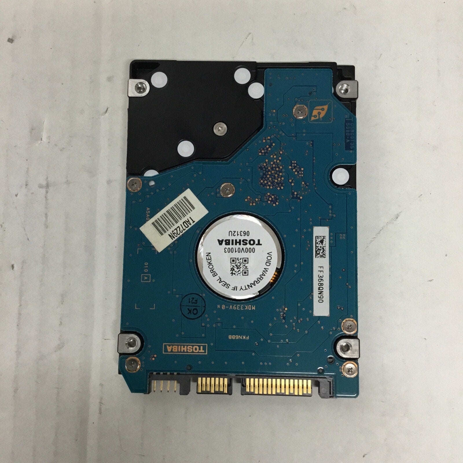 Toshiba MK8032GSX (HDD2D32 V ZK01 S) 010 A0/AS112M 80gb 2.5" Sata Laptop HDD