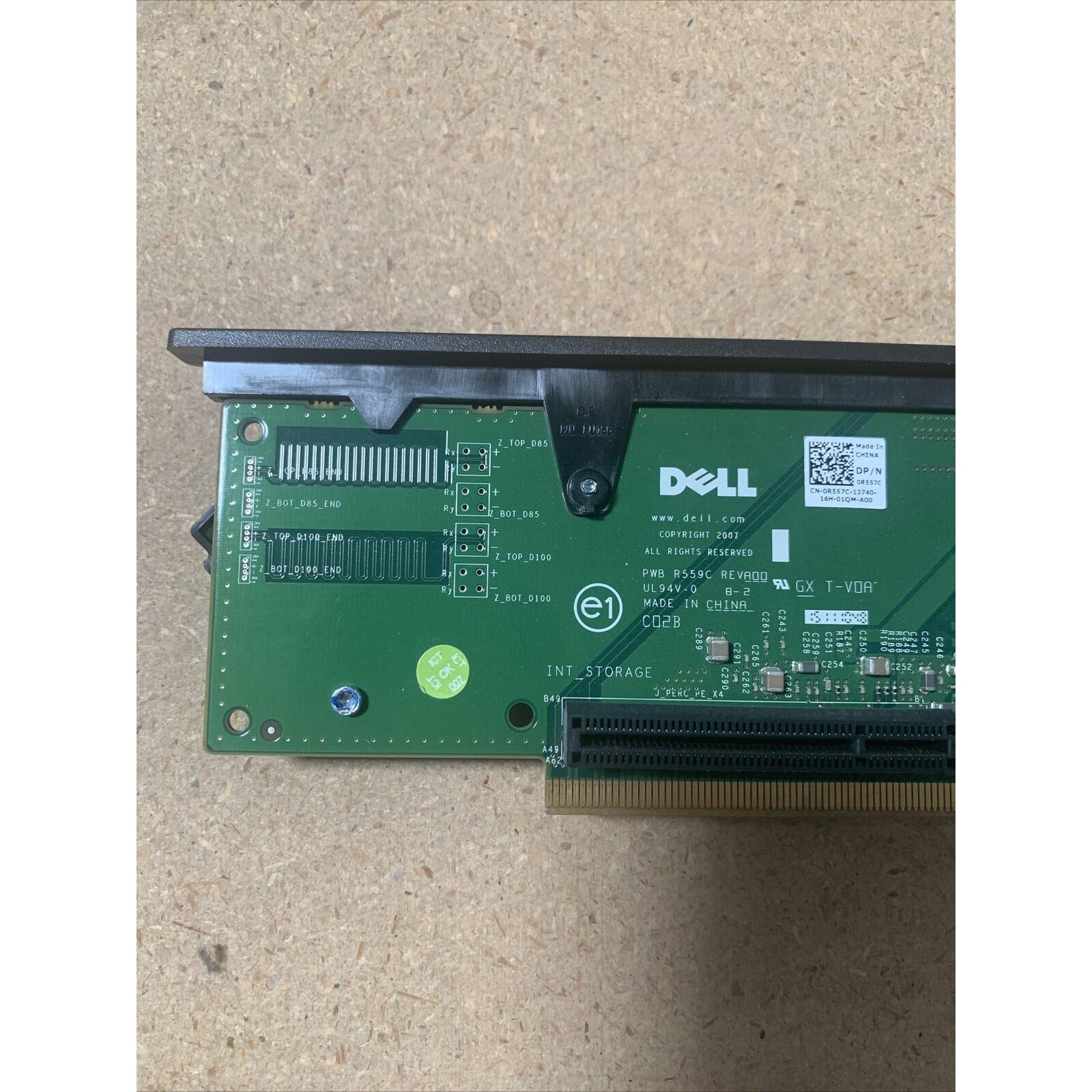 Dell 0R557C for R710 Server 3-Slot PCIE Expansion Riser Card Board Adapter R557C