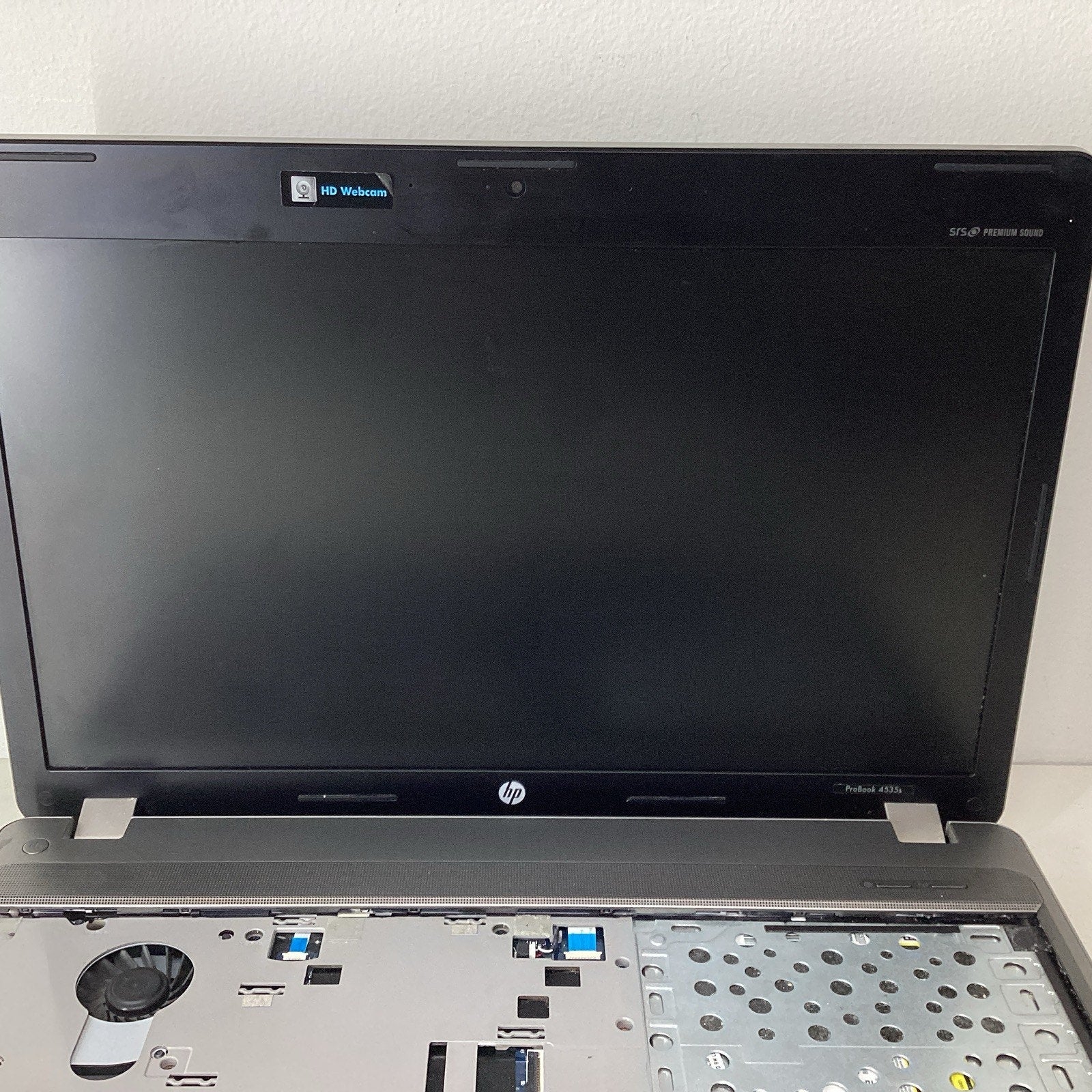 HP Probook 4535s 15.6" Laptop AMD Vision Pro 8GB RAM No HDD/Keyboard - For Parts