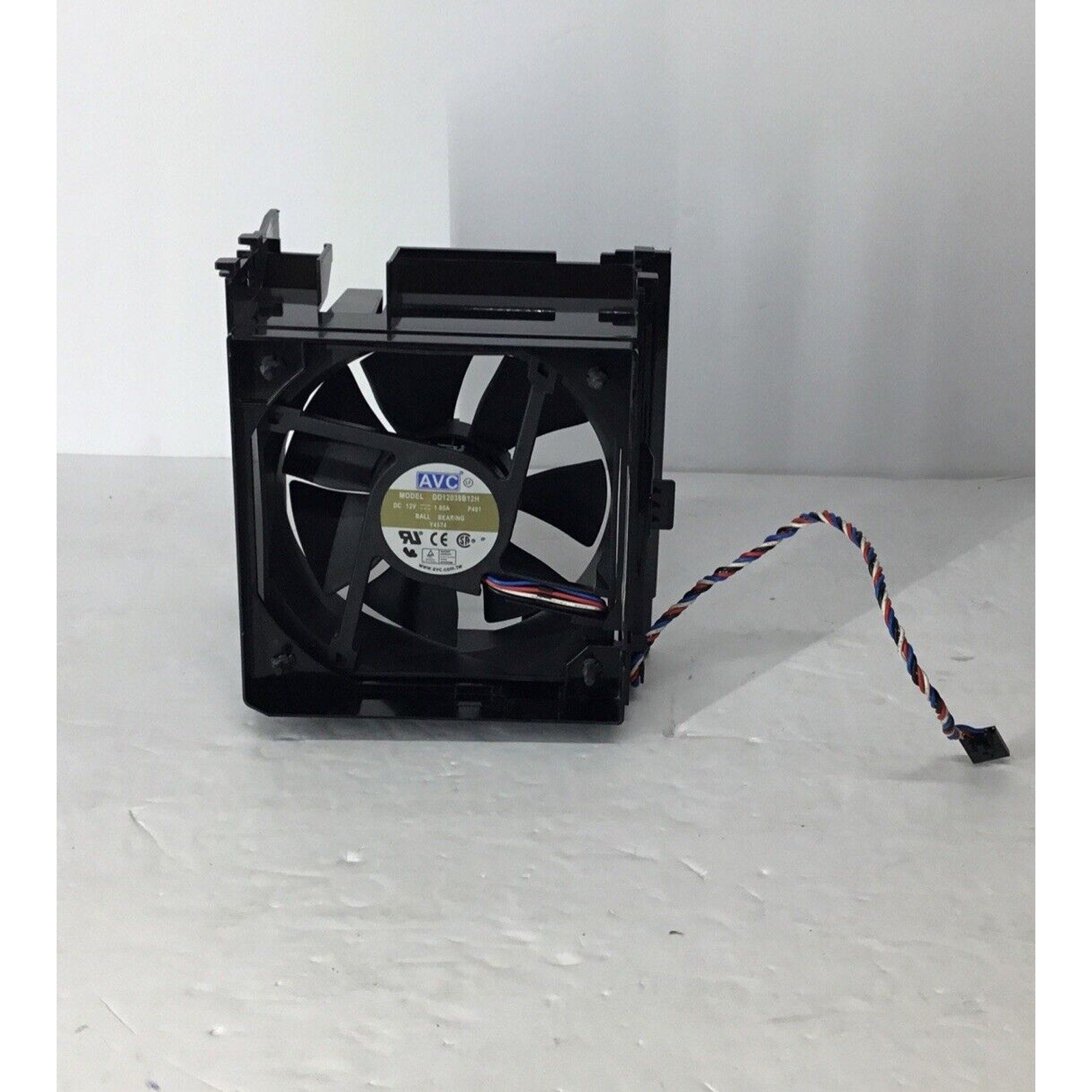 AVC DD12038B12H DC 12V 1.05A Cooling Fan with Shroud U6368