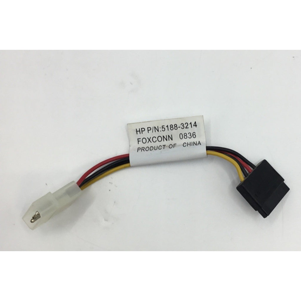 HP SATA Hard Drive Power Adapter Cable P/N 5188-3214 FOXCONN 0836