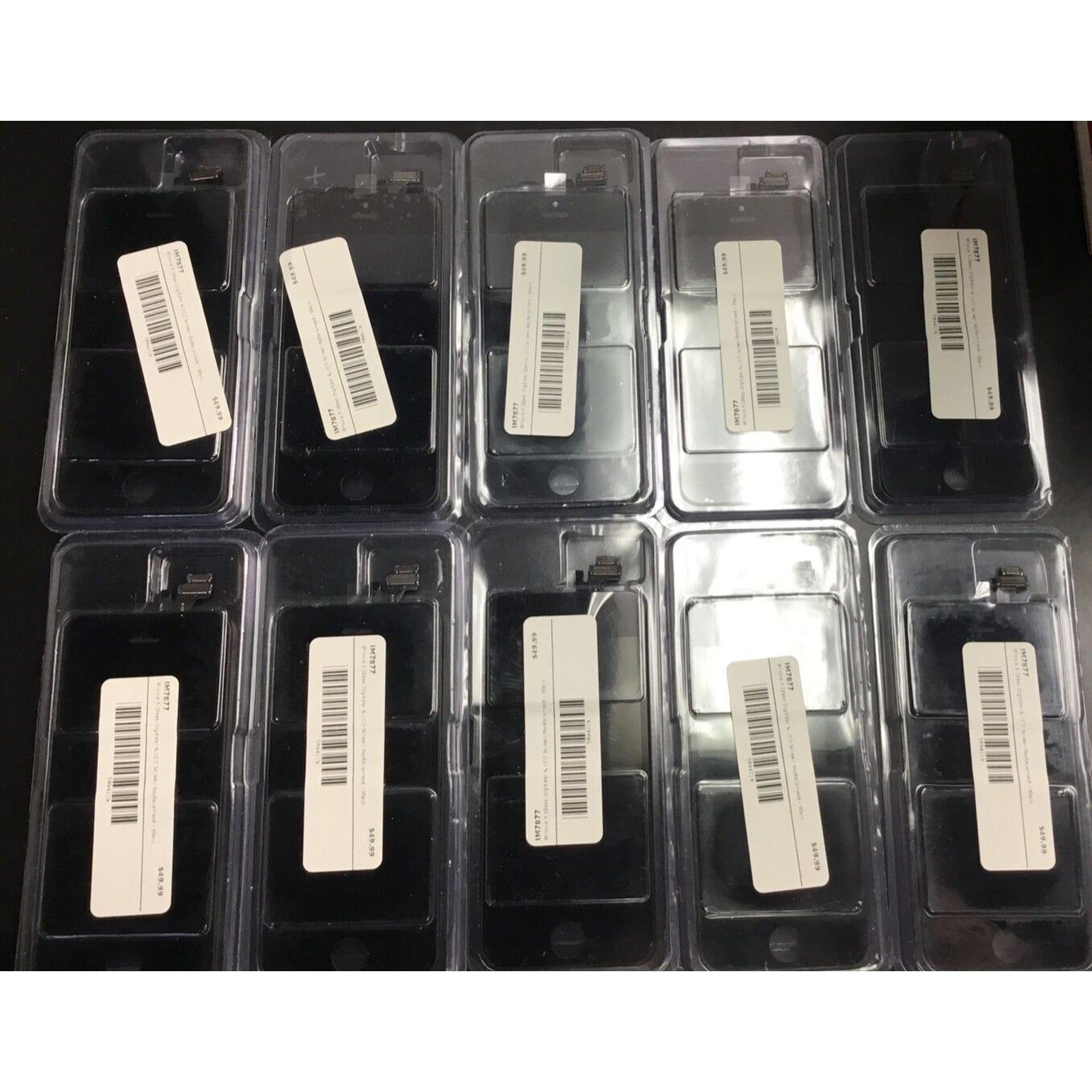 10X LCD Touch Screen Replacement for iPhone 5 BLACK
