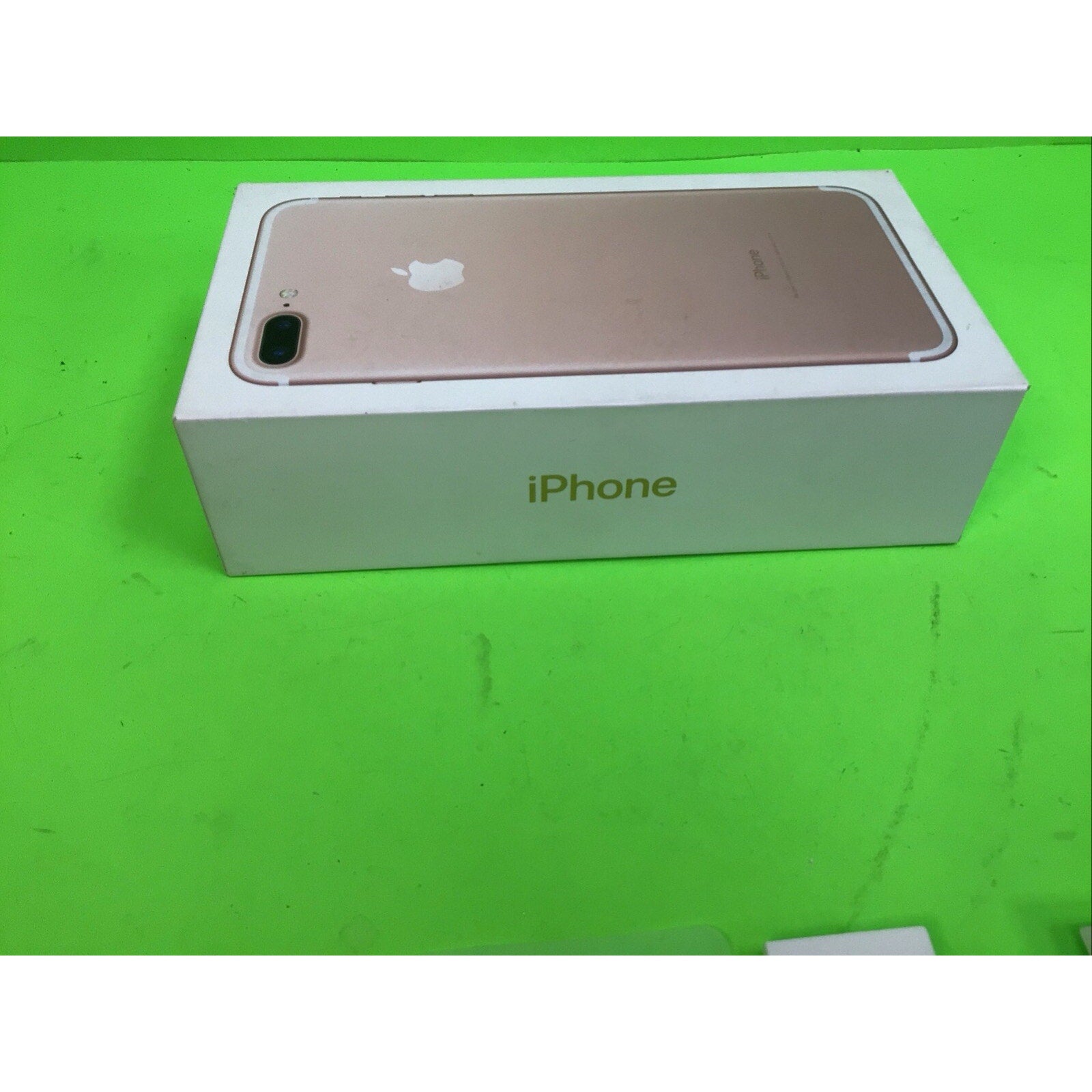 iPhone 7 Plus Rose Gold EMPTY BOX ONLY