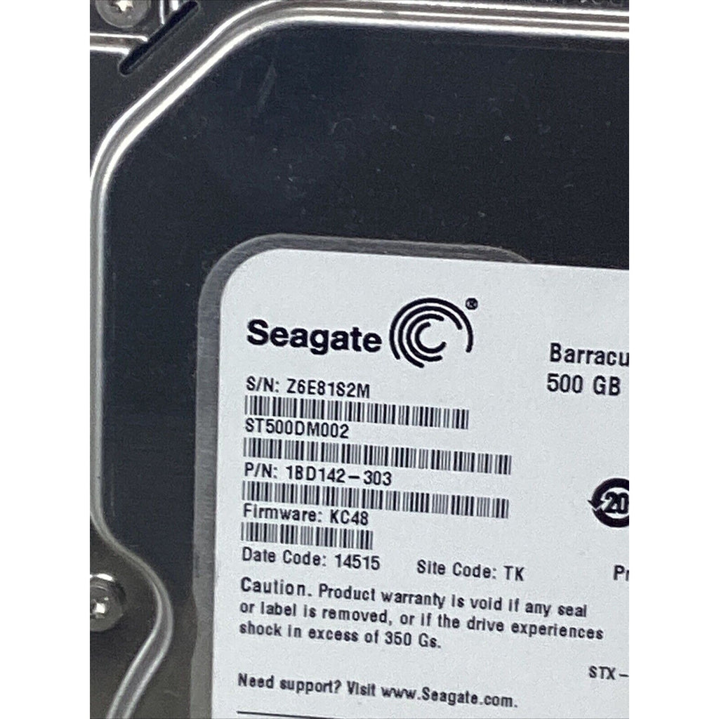 Seagate Barracuda 500GB SATA 7200RPM 3.5" ST500DM002 Hard Drive HDD