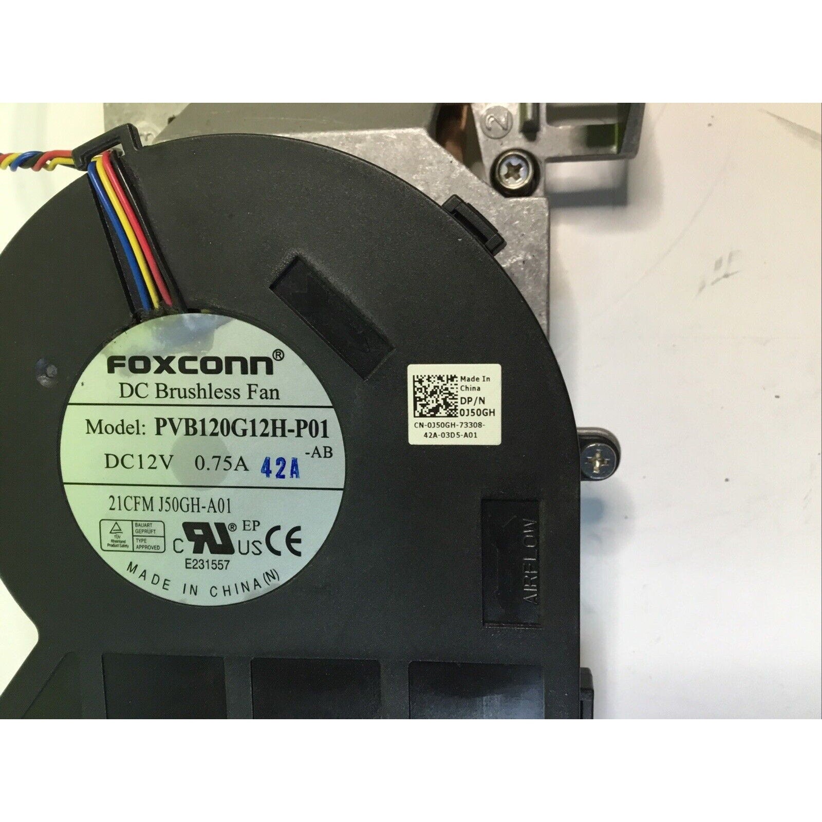 Dell OptiPlex 390 790 990 Computer CPU Cooling Fan & Heatsink 0J50GH