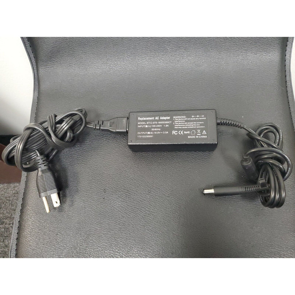 HP COMPAQ 18.5V 3.5A 65W REPLACEMENT AC ADAPTER ST-C-075-18500350CT 170103250091