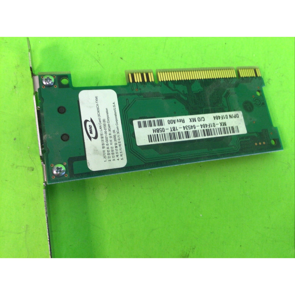 3COM 01F484 1F484 10/100 Ethernet PCI Card 3C905CX-TXM 03-0247-200