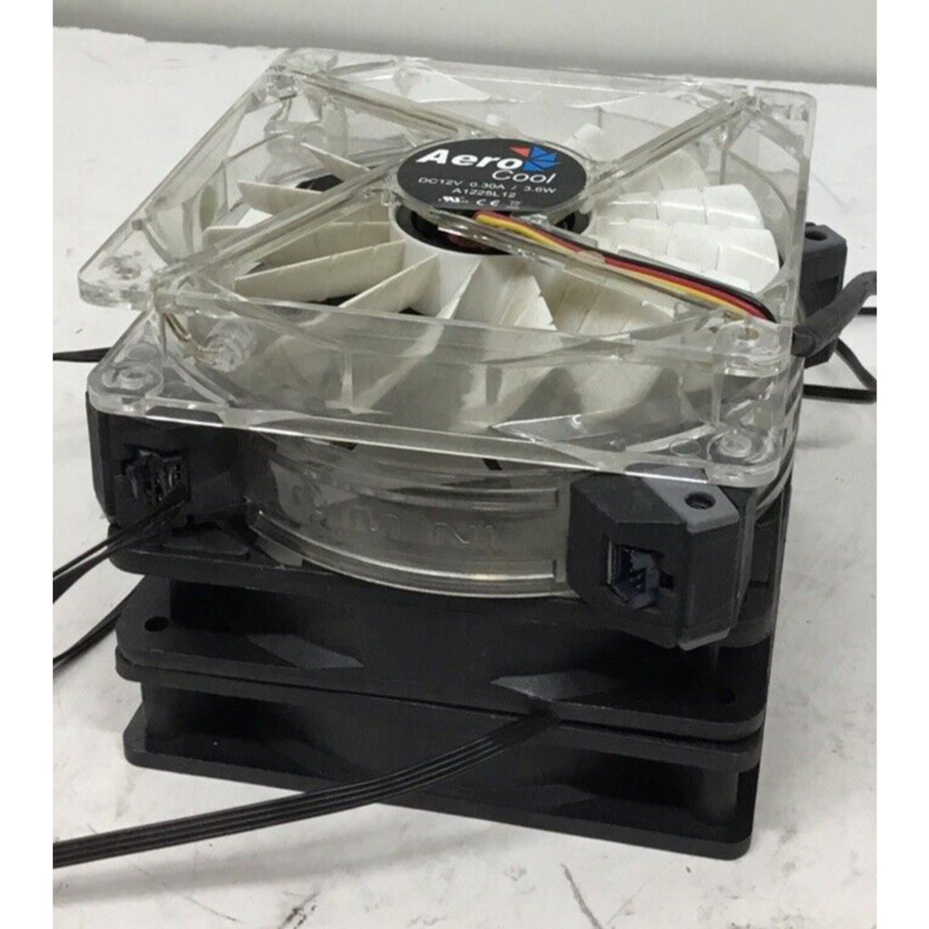 Lot of 4 Used 120mm Case Fans (Multibrand)