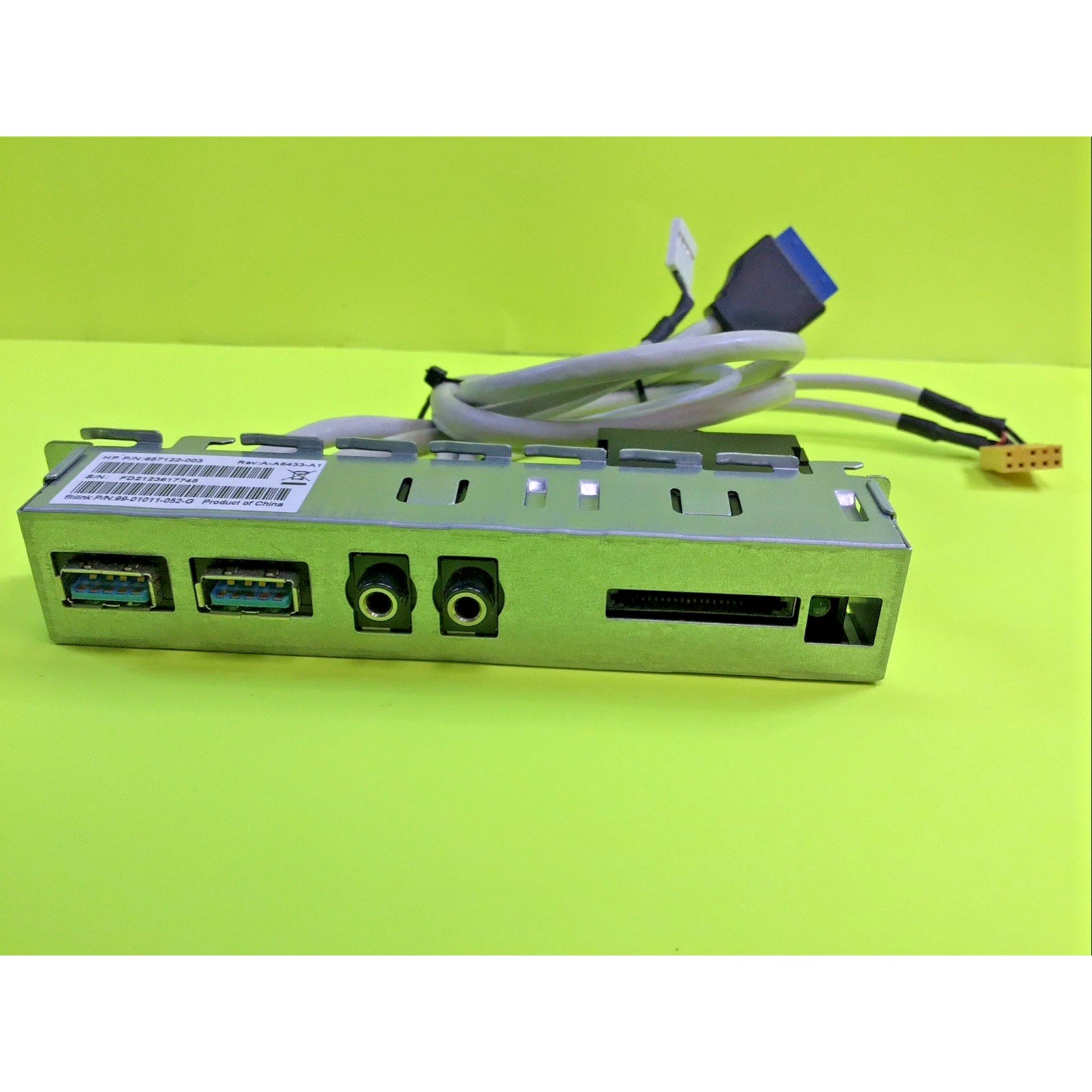 HP Pavilion P6-2326S Audio USB Card Reader I/O Board 657122-003