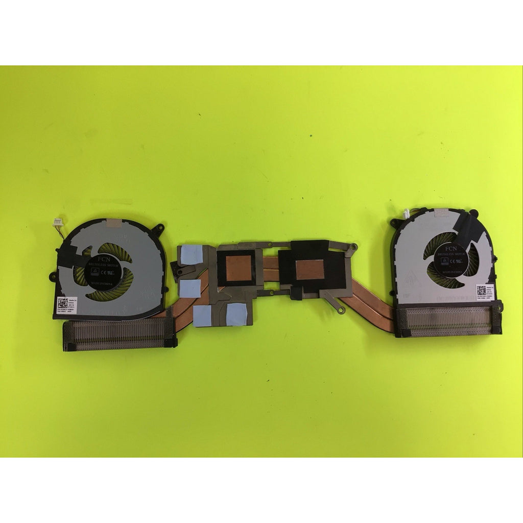Dell XPS 15 9560 CPU Heatsink and Fans 8R2V8 08R2V8