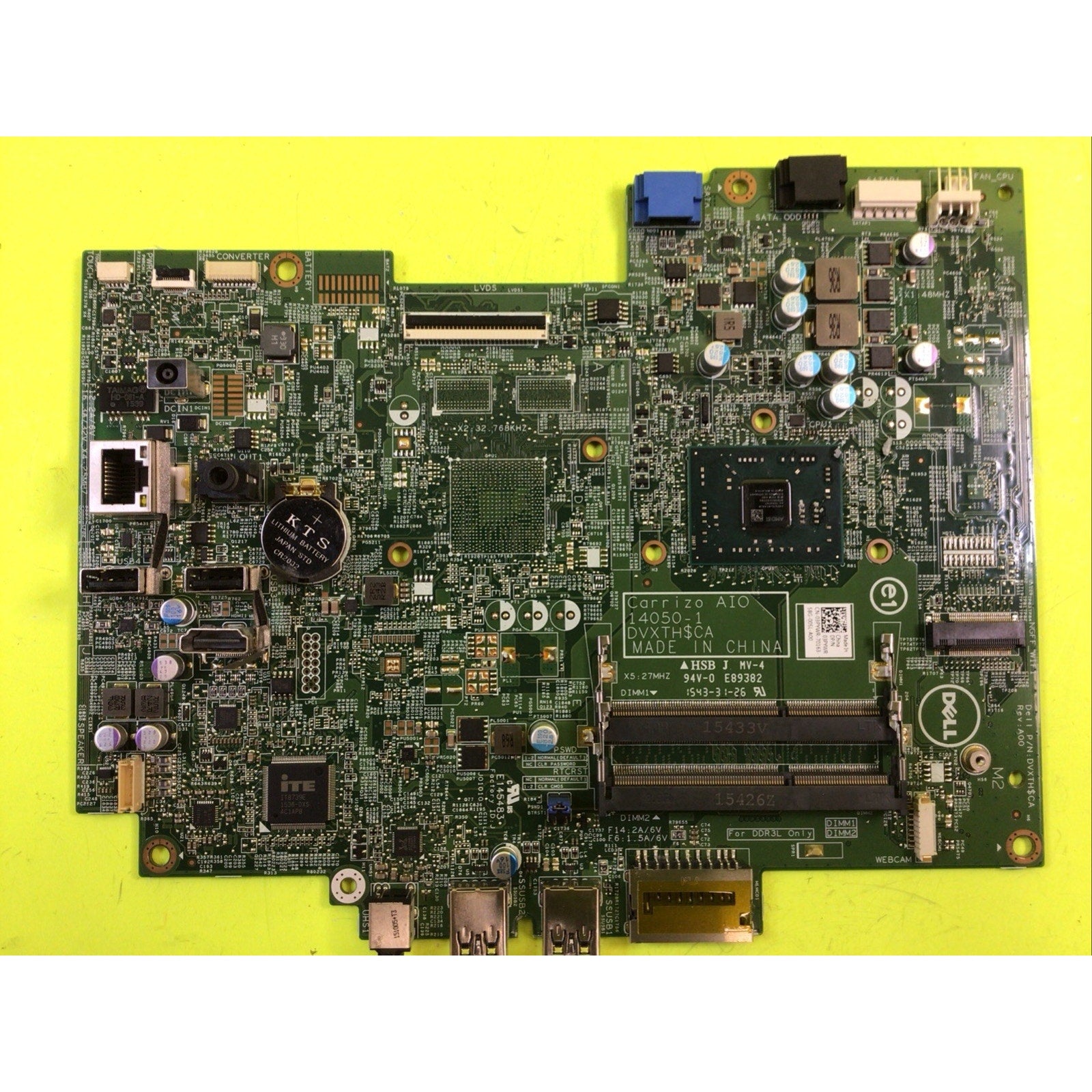 Dell Inspiron 24 3455 Motherboard AMD A8-7410 2F64W 02F64W 3PYWR