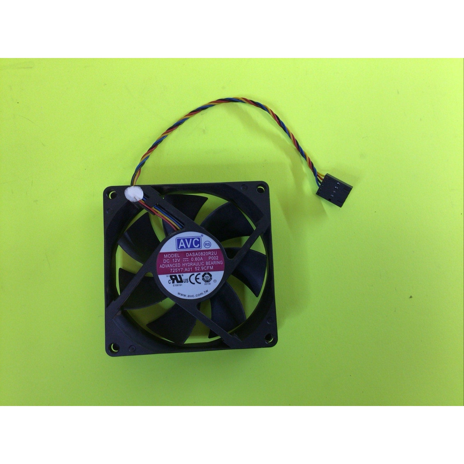 Dell OptiPlex 790 990 7010 7020 9010 9020 SFF Case Fan AVC 4-Wire 725Y7 0725Y7