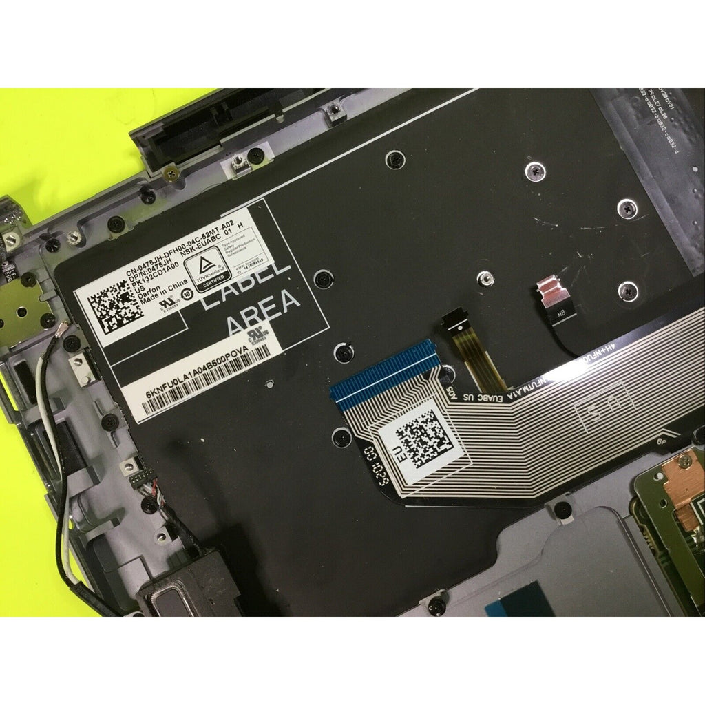 Dell Latitude 7400 2-in-1 Palmrest Touchpad Keyboard FOR PARTS or NOT WORKING