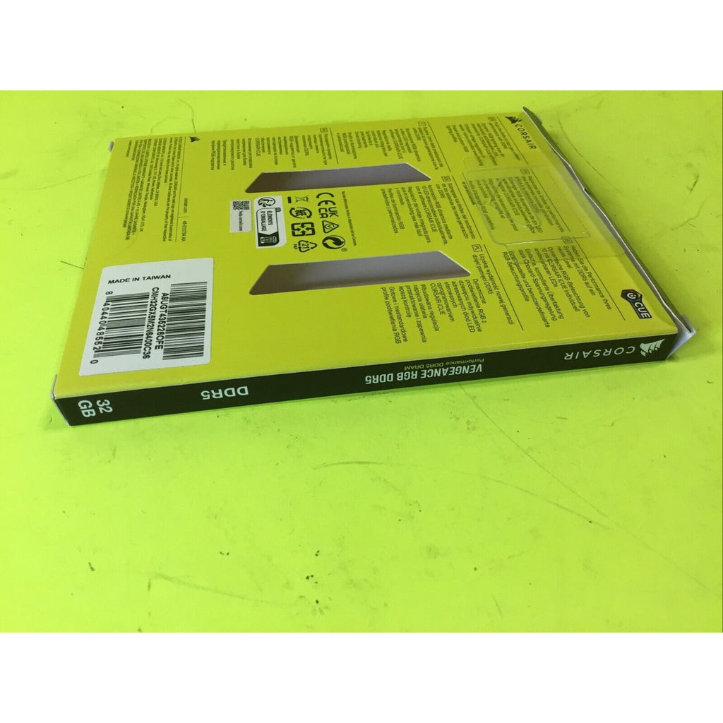 CORSAIR VENGEANCE RGB 32GB DDR5 BOX ONLY