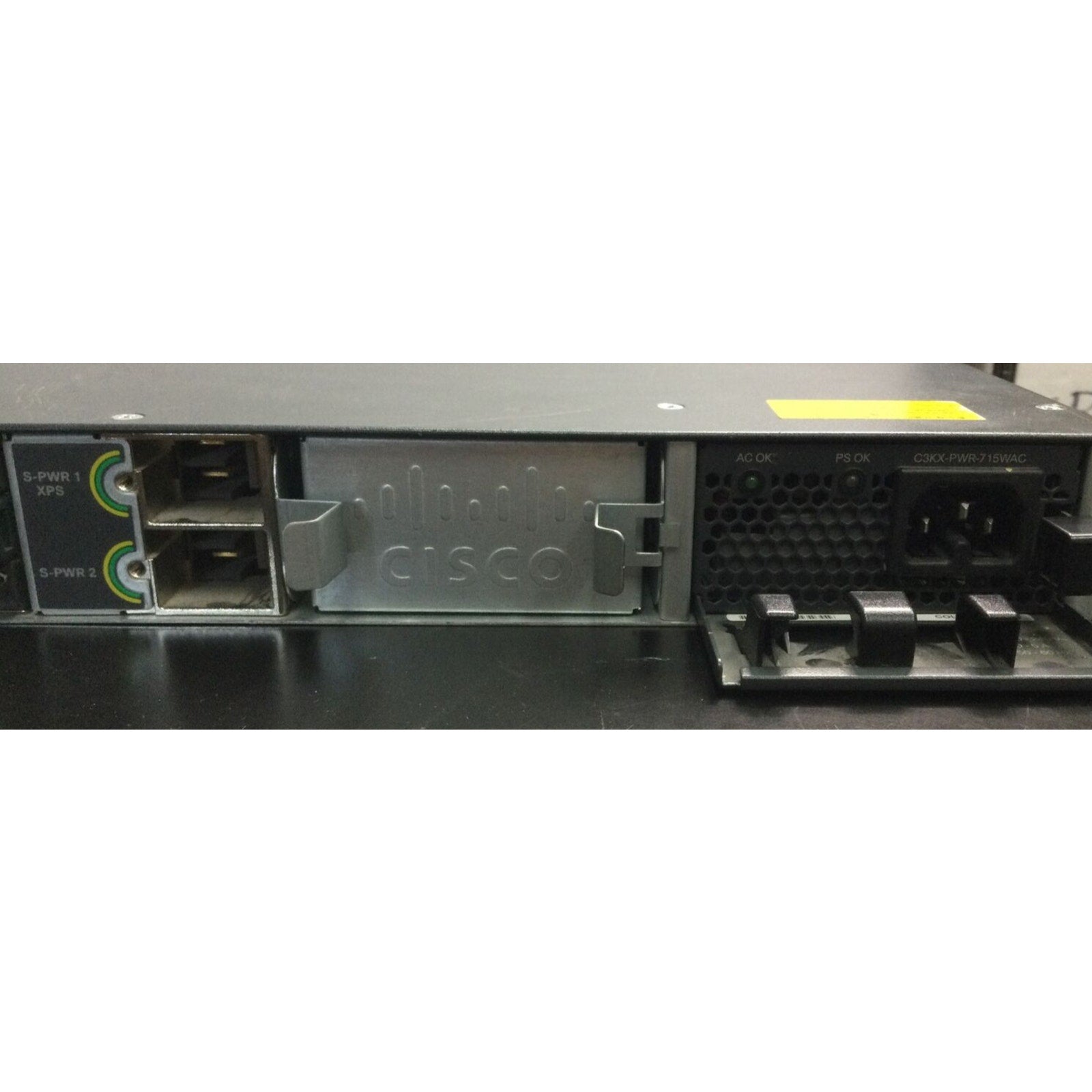 Cisco WS-C3560X-24T-S V02 24 Port Switch W/ C3KX-NM-1G & 2X C3KX-PWR-350WAC